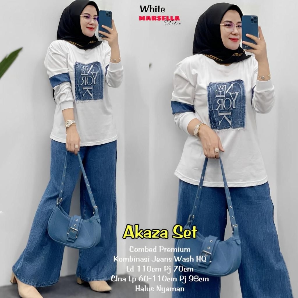 Akaza Jeans Set โดย Marsella Realpict