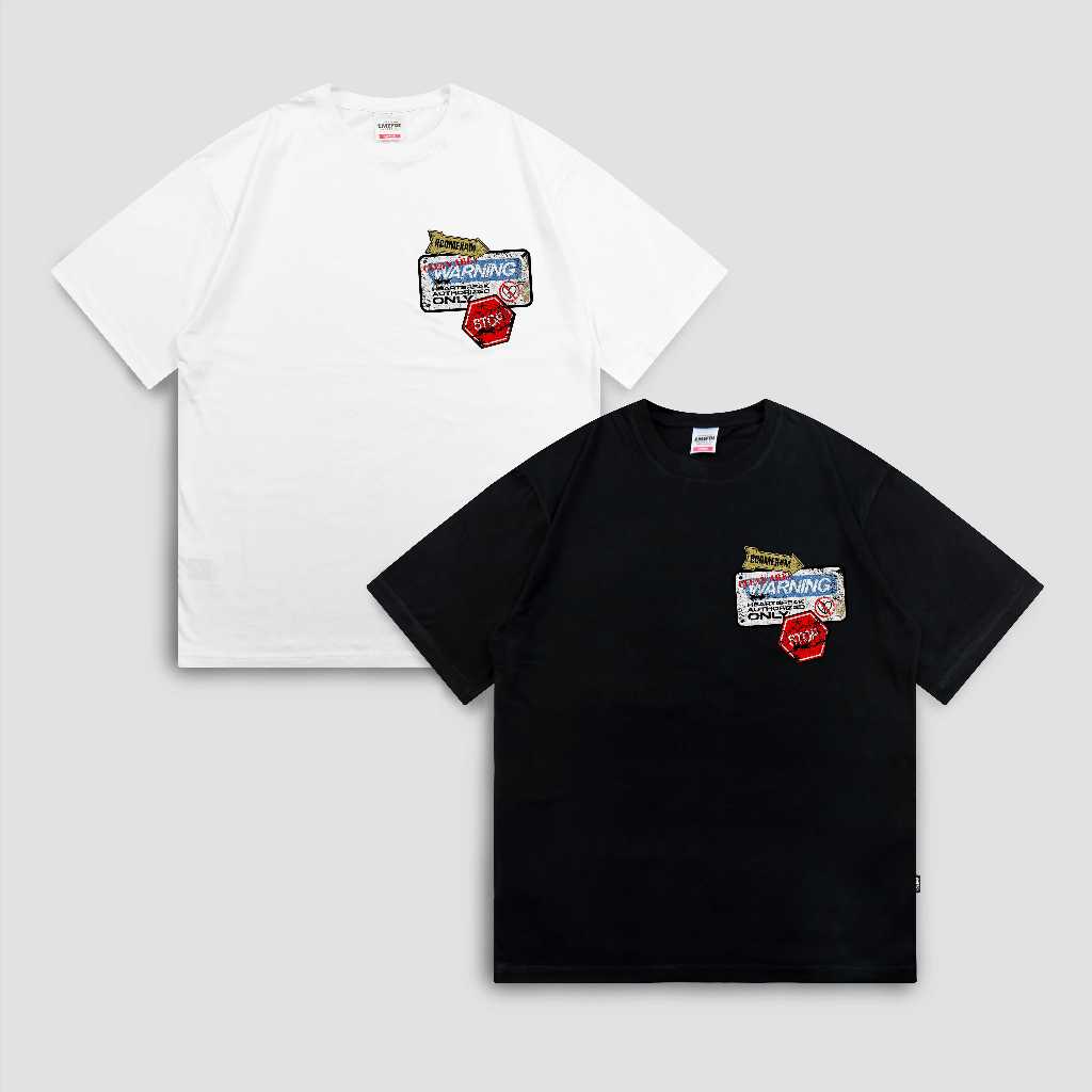 EMEFDI TSHIRT OVERSIZE รหัส PRIVATE BLACK & WHITE - COTTON TSHIRT
