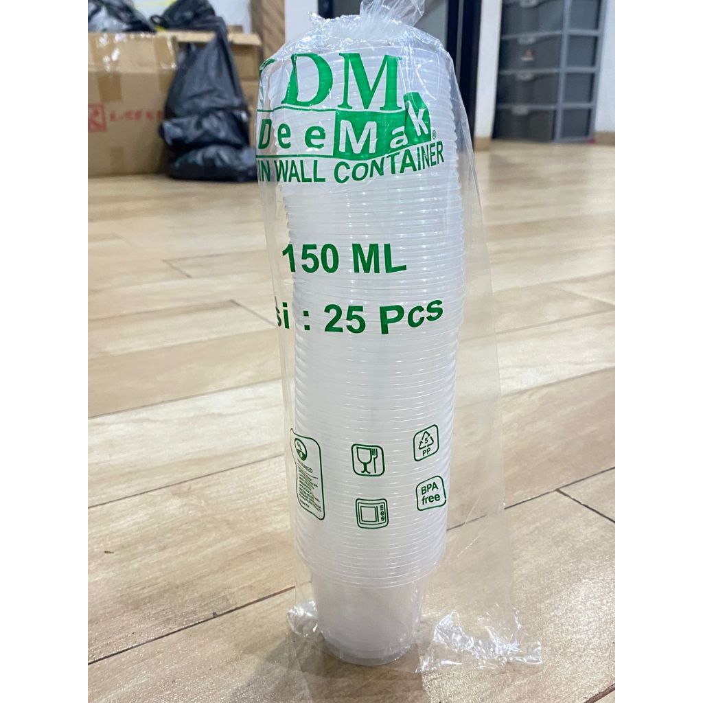 THINWALL CUP 150ML R Cup & 100ML R Cup - คูปอง 25 ชุด