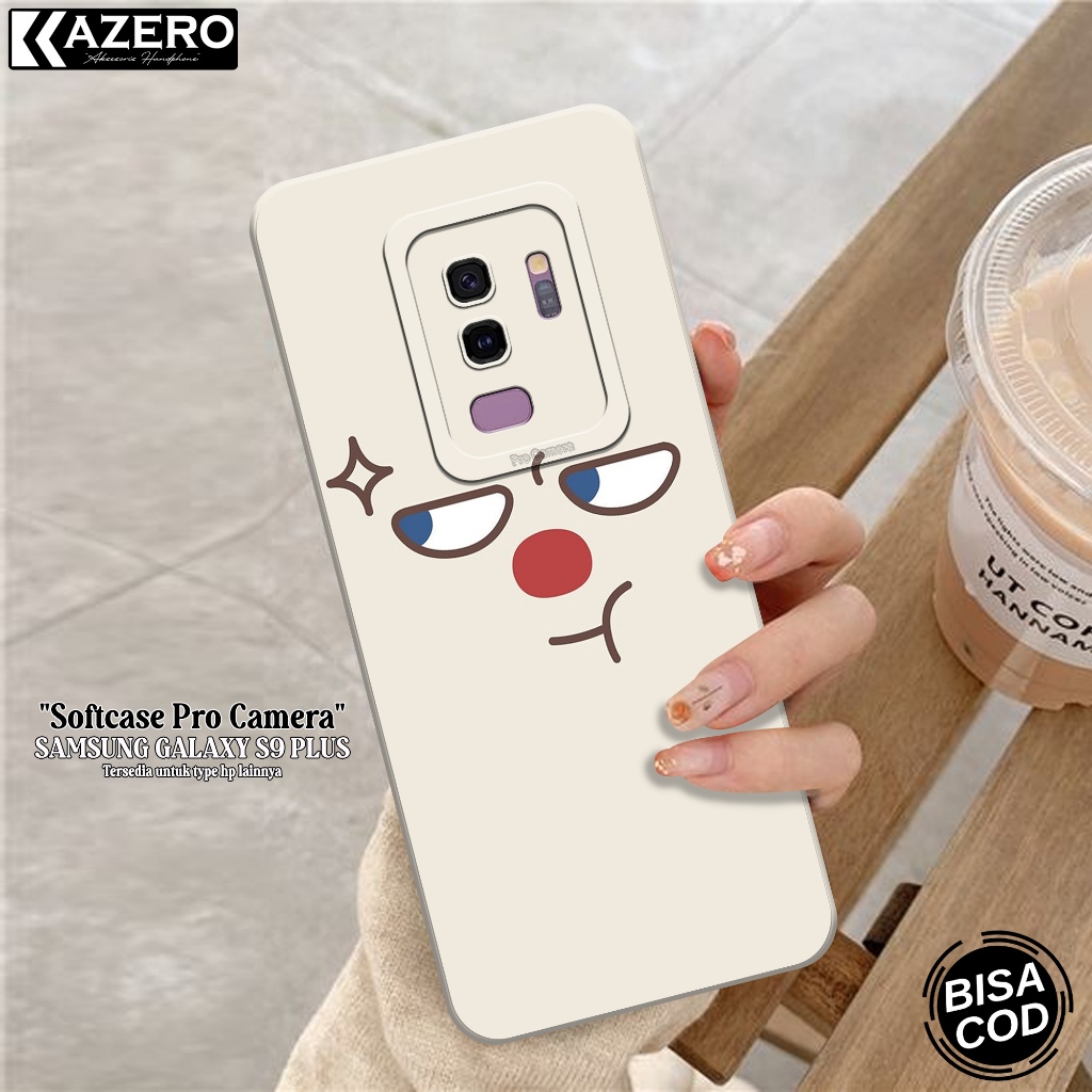 HP SAM GALAXY S9 PLUS แฟชั่นล่าสุดกรณีการ์ตูน Softcase SAM GALAXY S9 PLUS ซิลิโคน Pro ปลอกกล้อง SAM 