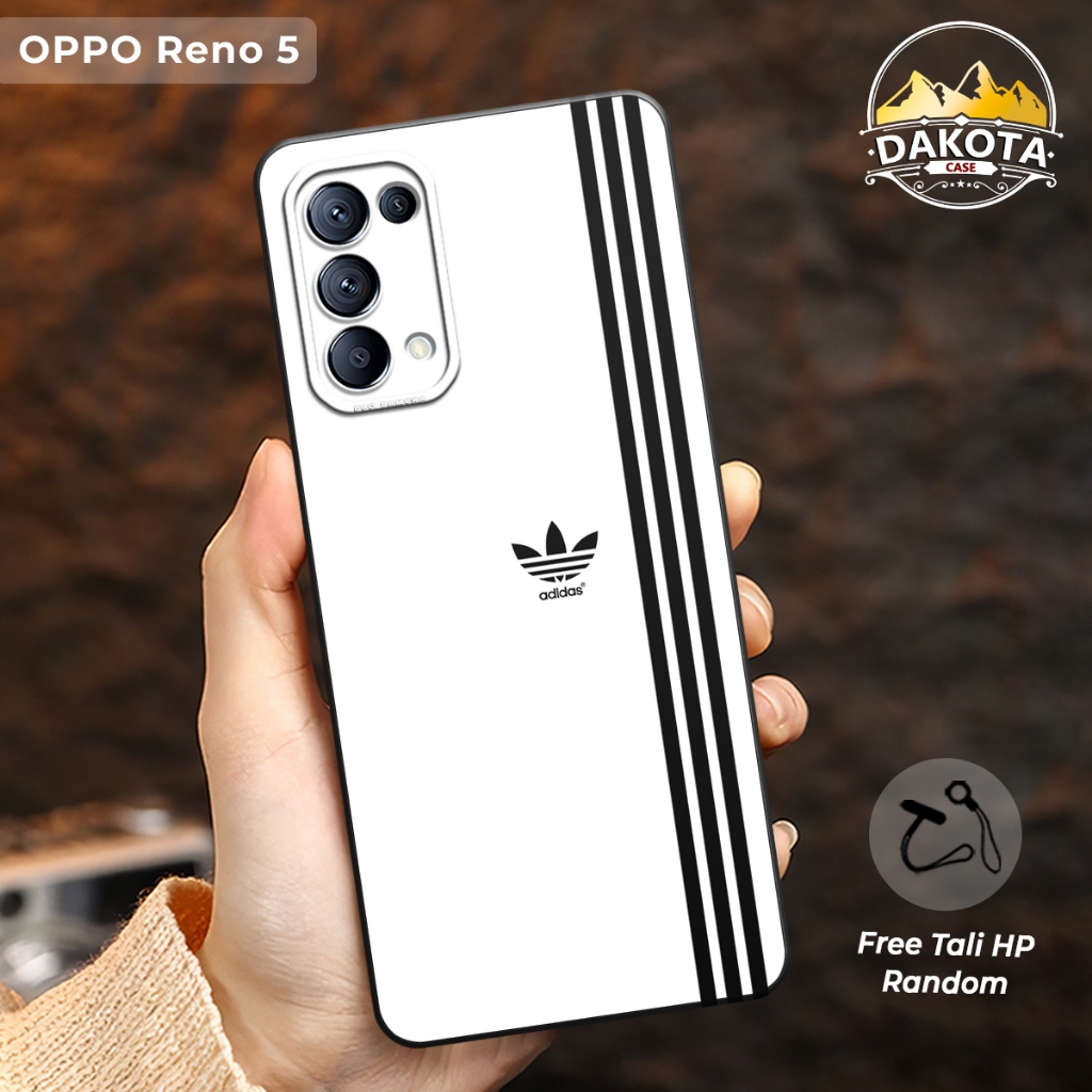 Oppo Phone Softcase Adid4s Motif สําหรับ OPPO Reno 5 / Reno 8 4G / Reno 4F / Reno 8T / Reno 11 Pro 1