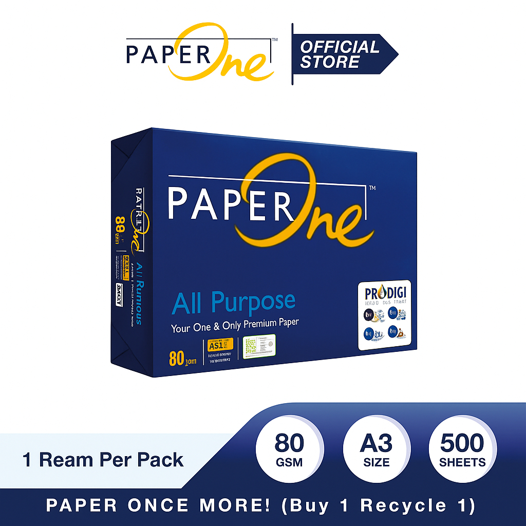 PaperOne A3 กระดาษ Hvs 80 แกรม 200 แผ่น