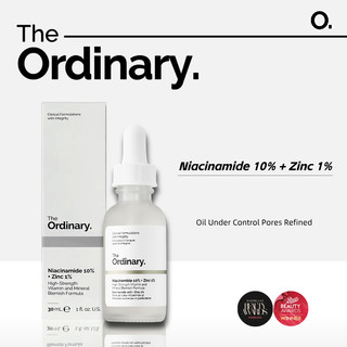 The Ordinary Niacinamide 10% + Zinc 1% Whitening Skin Serum Freckles Brighten 30ml
