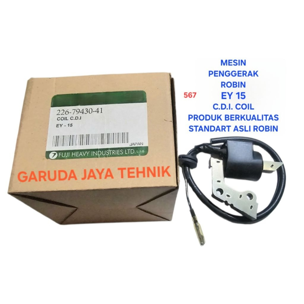 MESIN Cdi คอยล์ robin EY15 EY 15 เครื่องยนต์ไดรฟ์โรบิน EY15 สินค้าคุณภาพมาตรฐาน Robin ดั้งเดิม (567)