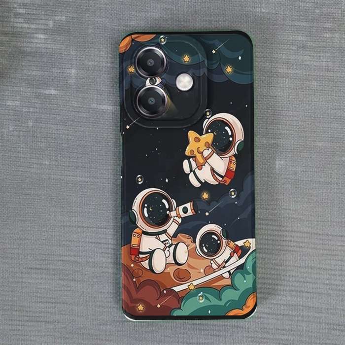 HP BNR 07 - ASTRONAUTS MOTIF CELLPHONE CASE สําหรับ OPPO A5I A5X A3X LATEST 2026 SILICON เคสโทรศัพท์