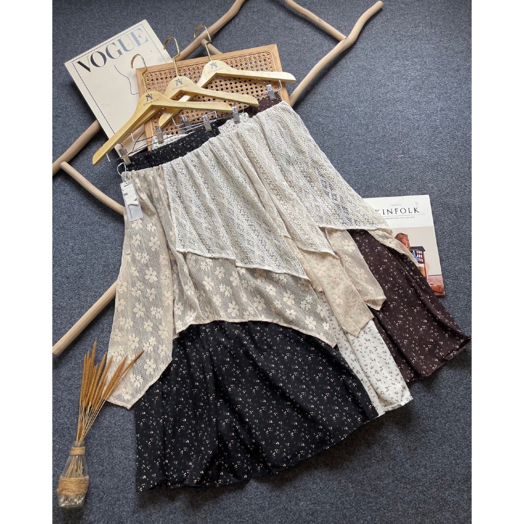 JENNARANA - กระโปรง Jihyun นําเข้า BKK || กระโปรงเก๋แฟชั่นลุคเกาหลี