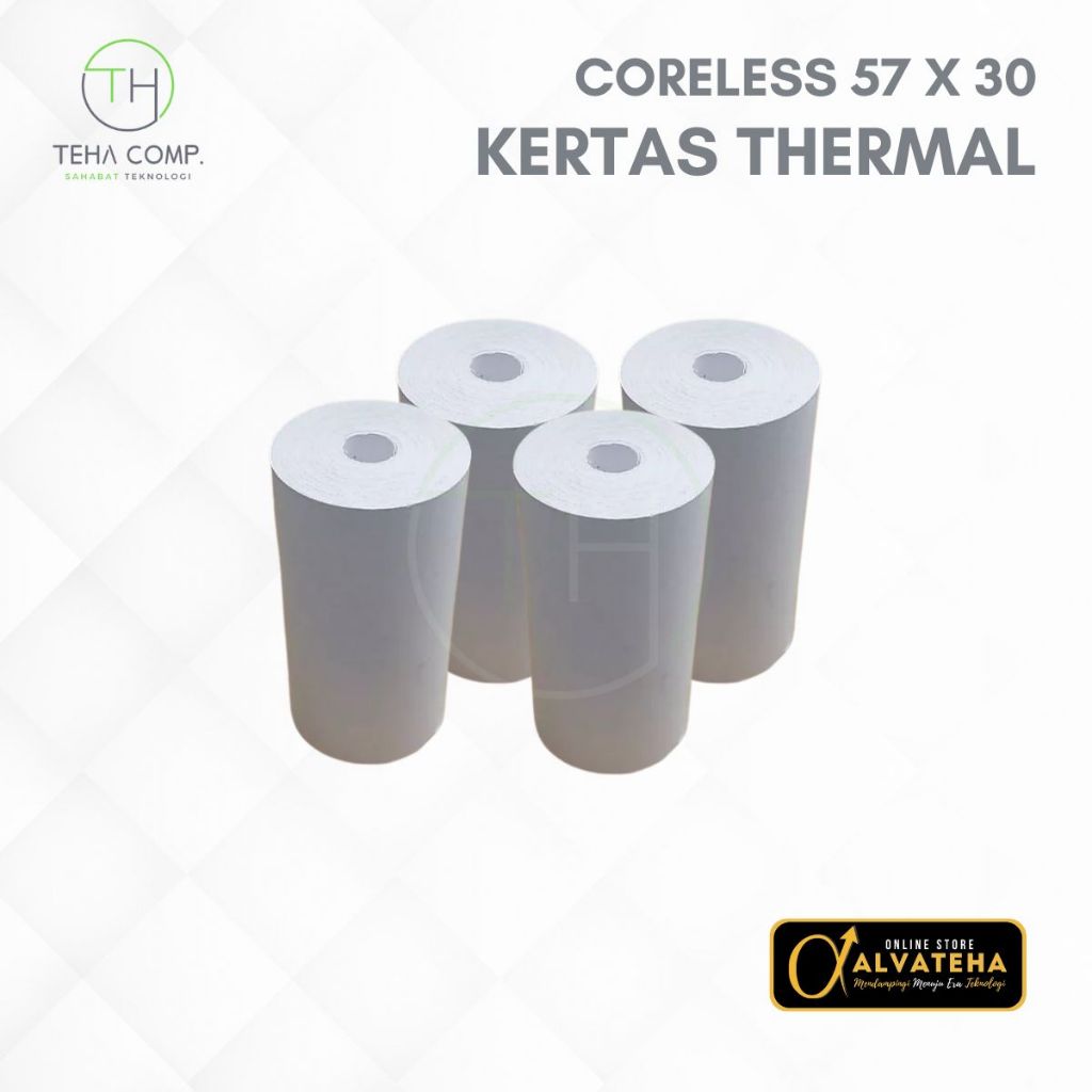 กระดาษความร้อน 80x80 80x40 57x30 แคชเชียร์ เครื่องพิมพ์ ใบเสร็จ หมายเหตุ ความร้อน ไม่มีแกน