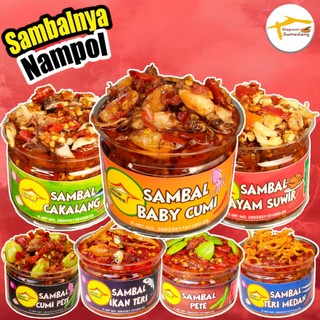 SAMBAL BABY CUMI/SAMBEL CAKALANG/AYAM SUWIR/PETE/TERI MEDAN/BAWANG /by DAPOER SUMEDANG