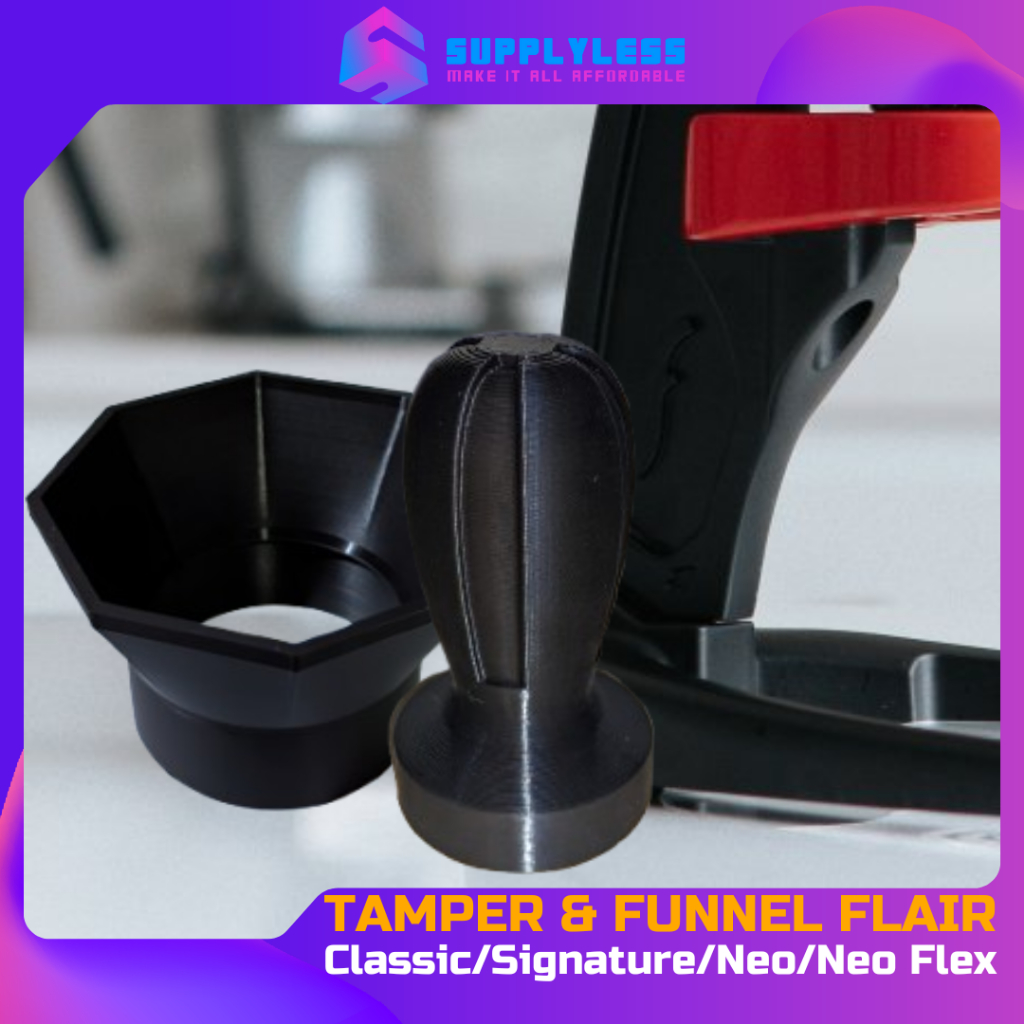 Tamper 39.5 มม.และยาช่องทางสําหรับ Flair Espresso Maker | Flair Classic Signature Neo และ Neo Flex