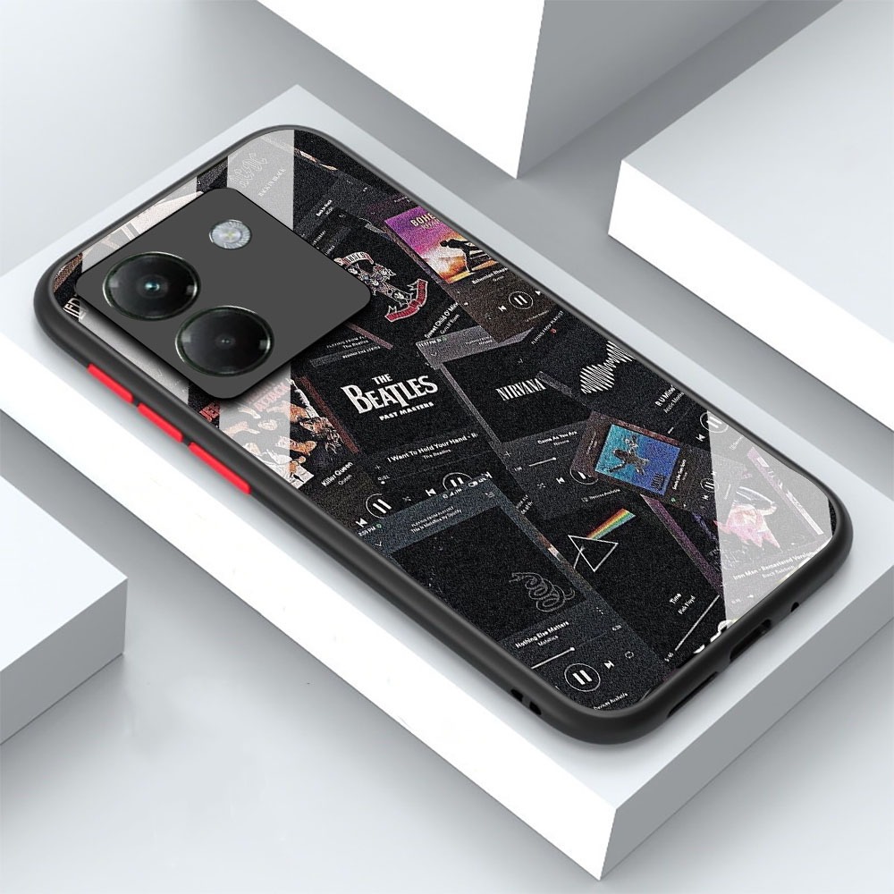 HP KK02 SOFTCASE GLASS GLASS GLASS GLASS XIAOMI POCO M7 PRO 5G CASING TPU GLASS BE USED สําหรับทุกปร