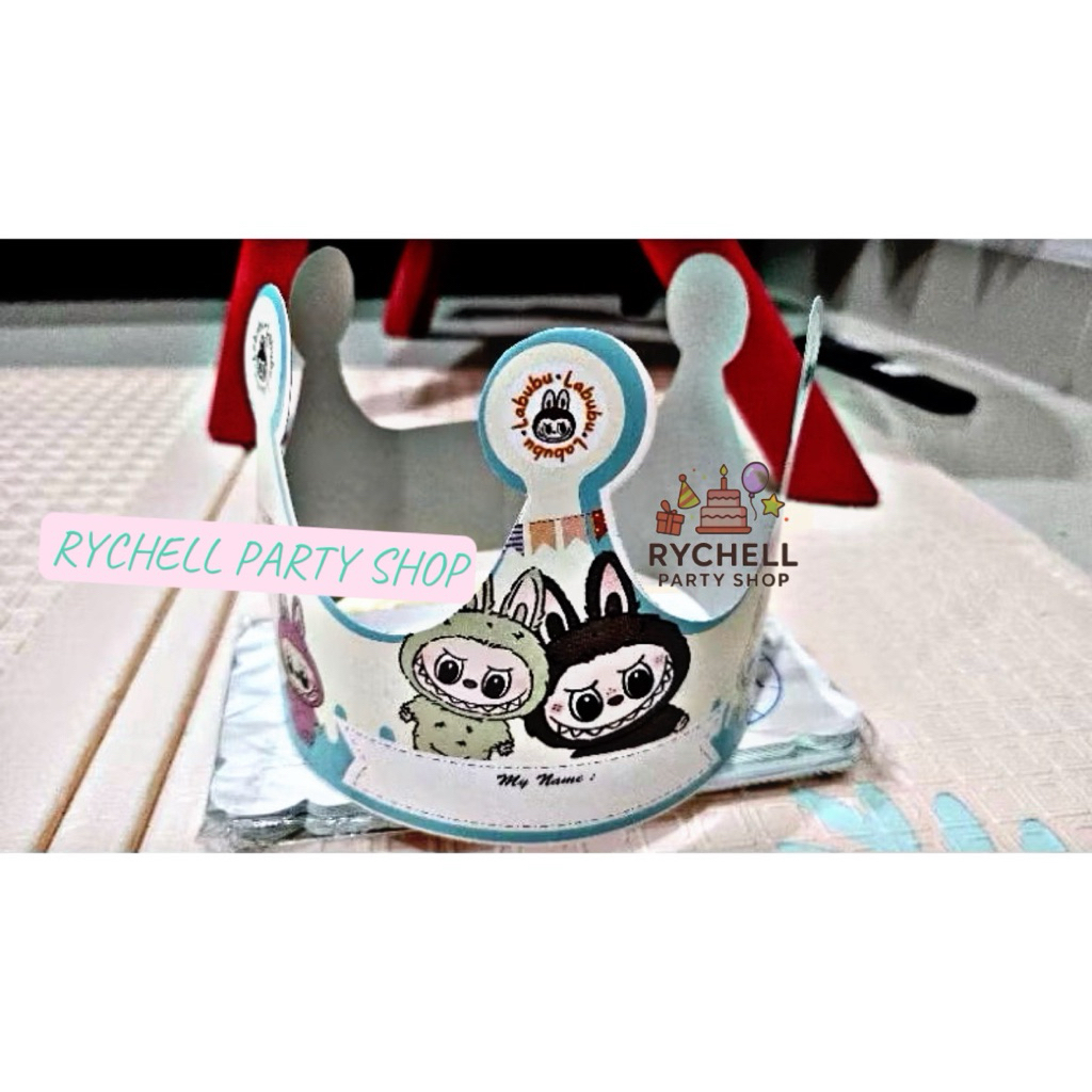 PUMPKIN CHARACTER CROWN BIRTHDAY HAT | หมวก CROWN CIRCLE | PUMPKIN CHARACTER หมวกกระดาษวันเกิด