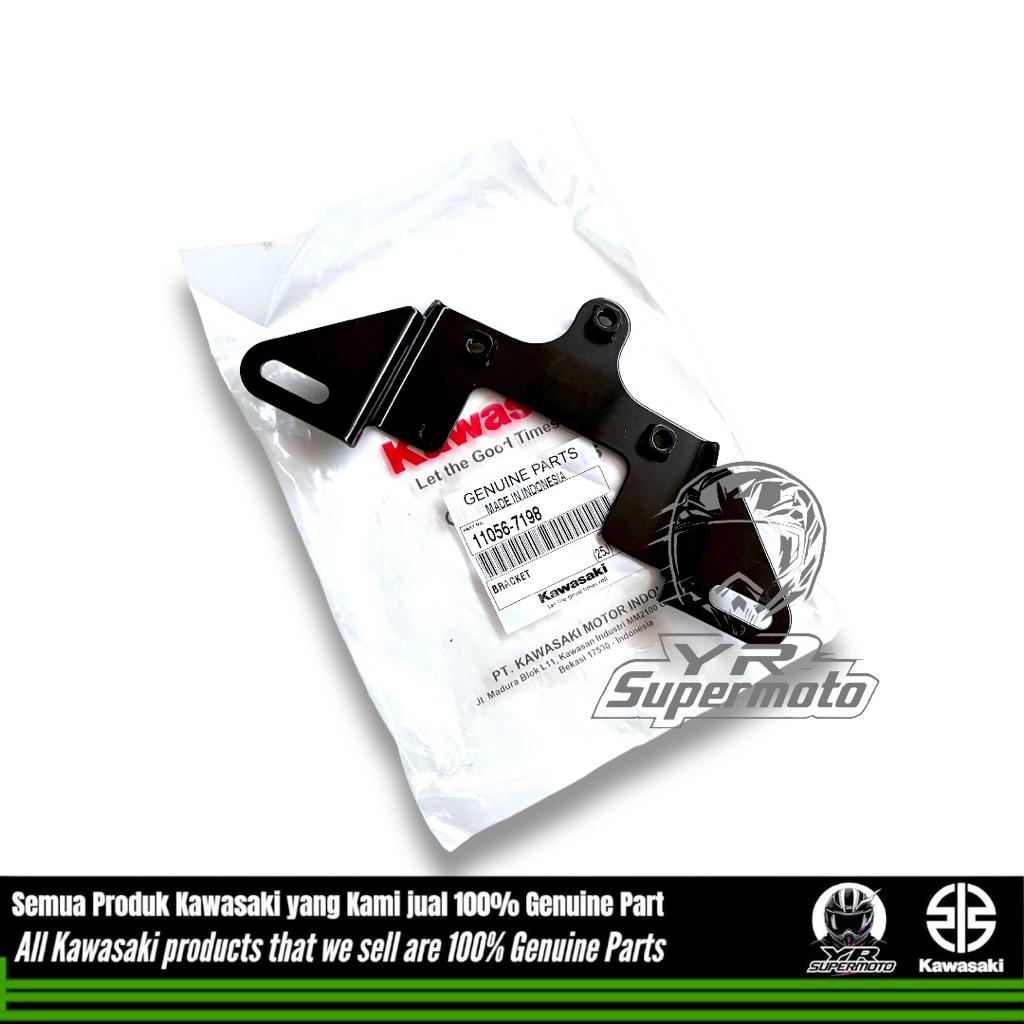 ขายึดป้ายทะเบียนหน้า Klx 150 Bf Kawasaki 11056-7198