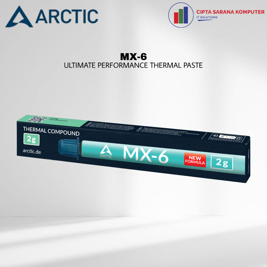 ARCTIC THERMALT PASTE MX-6 / MX6 CN CARBON NEUTRAL - 2 กรัม