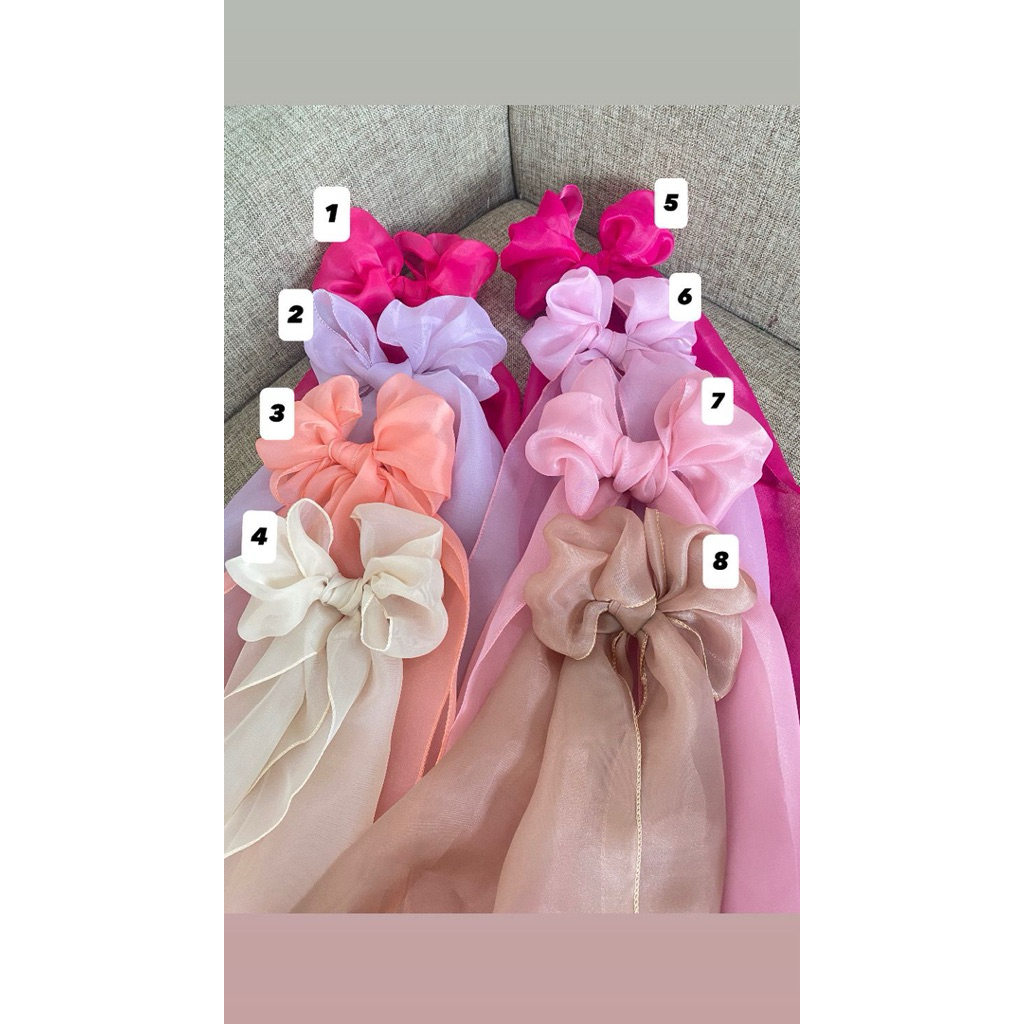 ผ้าพันคอ Organza Series 2