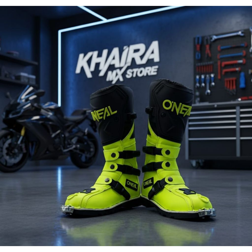 รองเท้าเส้นทางวิบากหัวเหล็ก - รองเท้าแข่ง Enduro ONL-3D