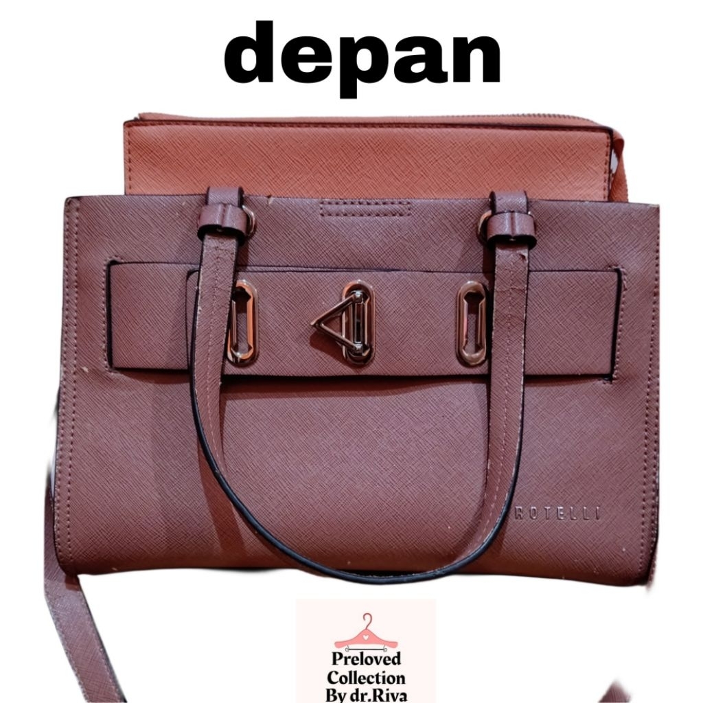 PRELOVED BY dr. Riva Rotebox Pink (Medium) Sling Bag (DEFECT)