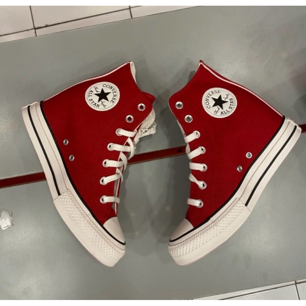 CNVERSE CTAS WEDGE สีแดง A12569C sz 38