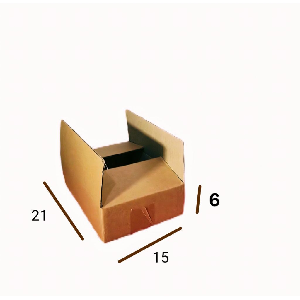 แพ็คเกจการ์ด 21X15X6 cm/ONLINE PACKING/กล่องการ์ดสะสม B-FLUTE