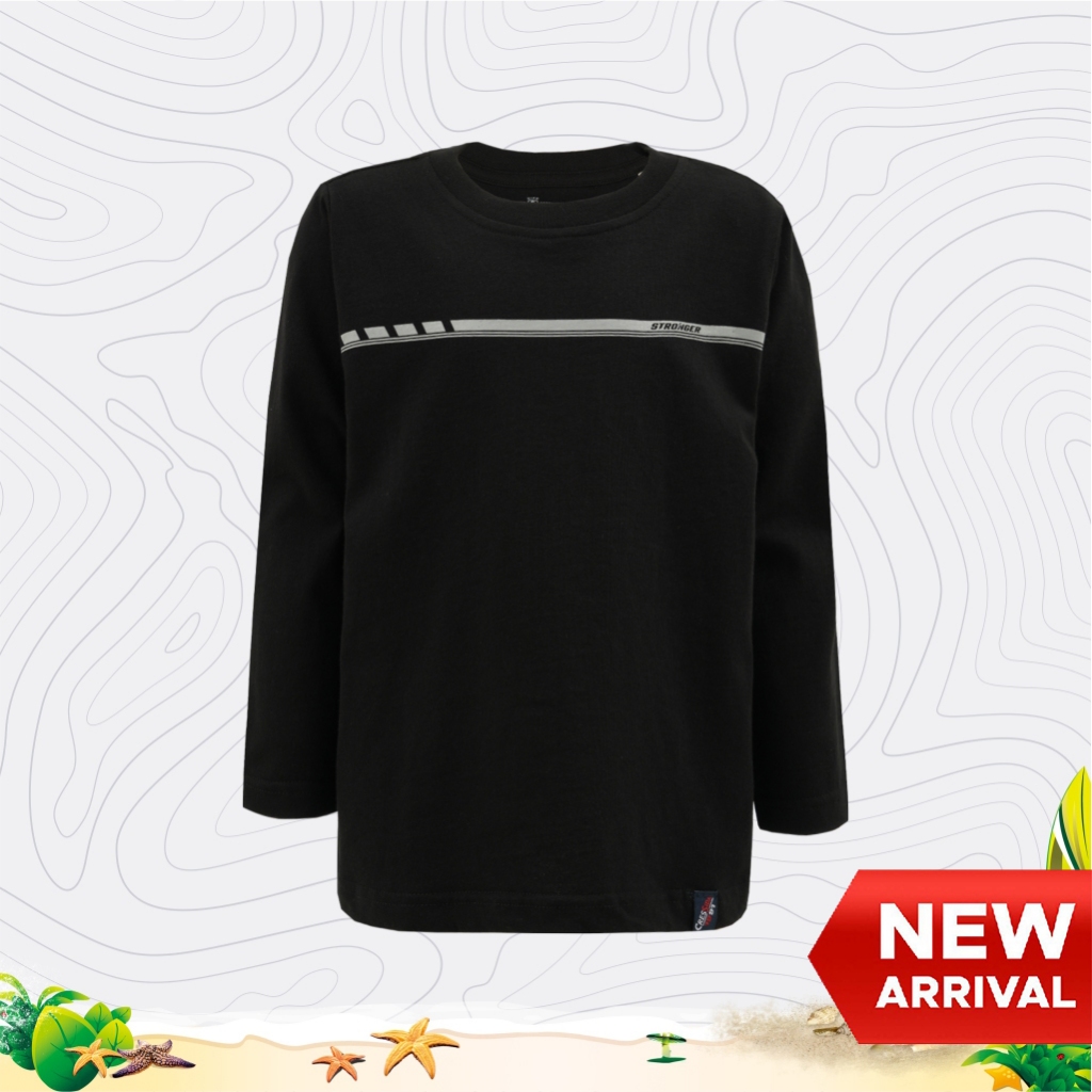 เสื้อยืดแขนยาวสีดํา Cressida Kids Boy - 1EB212H