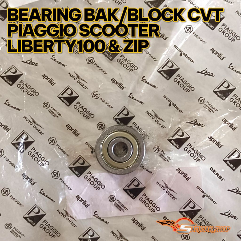 CVT PIAGGIO LIBERTY 100 & ZIP BEARING BAK/BLOCK CVT PIAGGIO SCOOTER