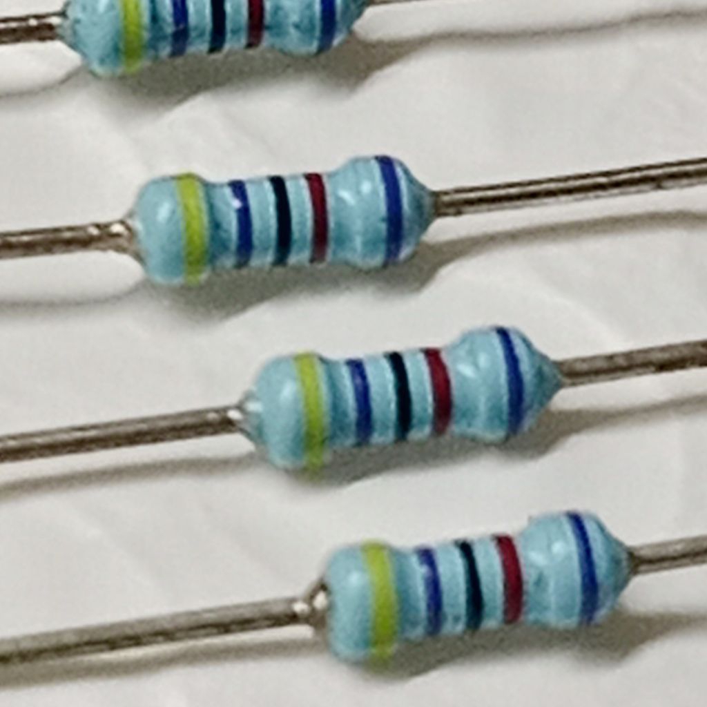 T-Audio 47K โอห์ม 0.25W 0.1% ตัวต้านทานฟิล์มโลหะที่แม่นยํา Abel