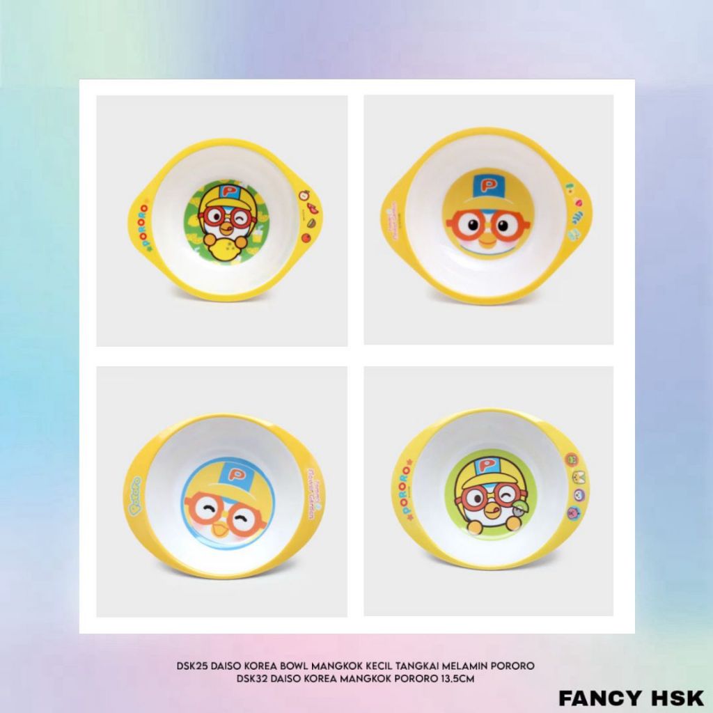 BOW DAISO BOWL PORORO MELAINE STEM BOWL DSK25 DSK32