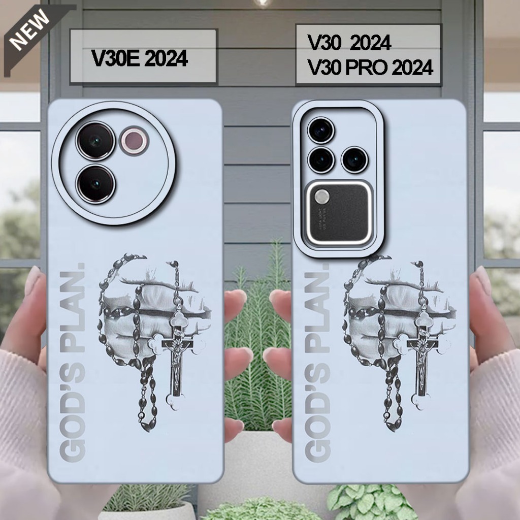 เคส VIVO V30 _เคส VIVO V30E _เคส VIVO V30 PRO _เคสซิลิโคนสีดําหนายืดหยุ่น