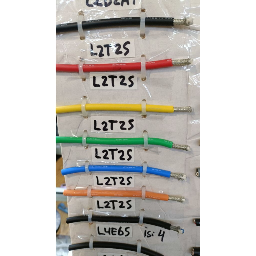 MERAH DMX สายไมโครโฟนไมโครโฟน CANARE L-2T2S L2T2S ญี่ปุ่นสีแดงต่อเมตรเดิม