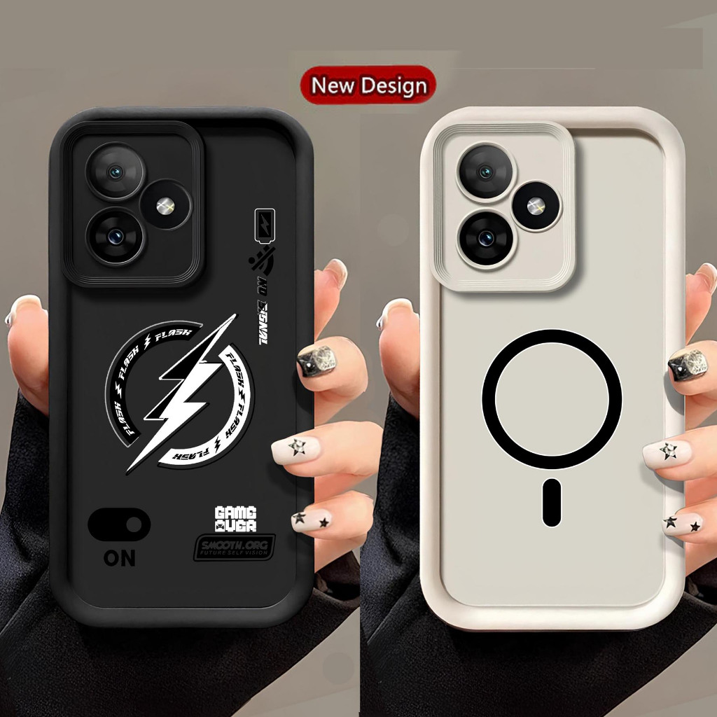 Softcase ยาง Realme C61 C63 C53 C51 C51s - ปลอก Hp Realme C61 C63 C53 C51 C51s - เคส Hp Realme C61 C