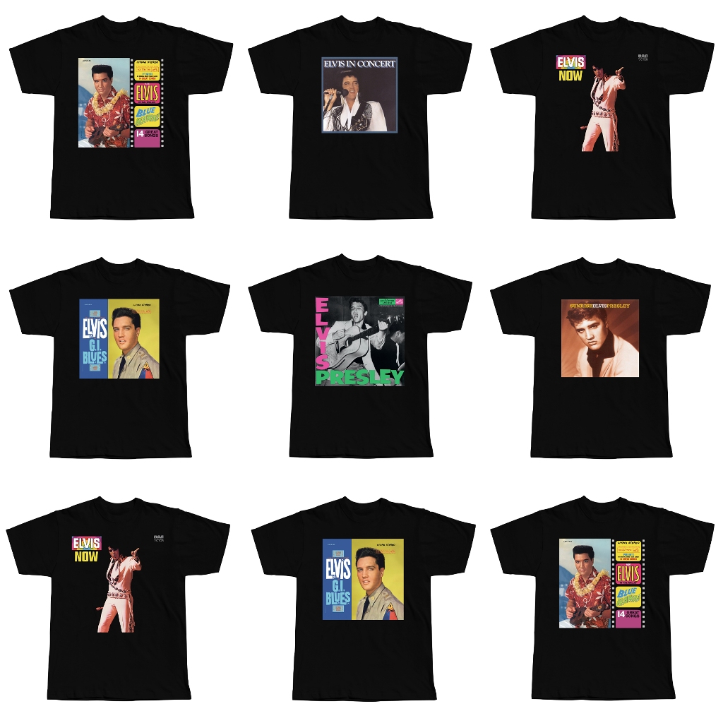 เสื้อยืด Elvis Presley - ขายเสื้อยืด ELVIS PRESLEY BAND ROCK - (CUSTOMIZED)