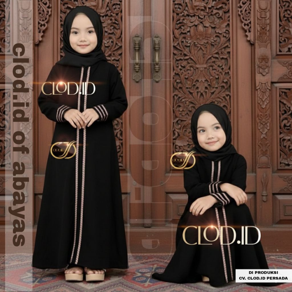 ABAYA MORCCO By clod.id ABAYA TURKY GAMIS CHILDREN