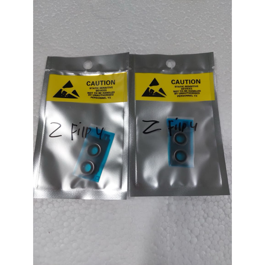 SAMSUNG Z FLIP 4 CAMERA GLASS RING LENS FRAME CAMERA BIG BIG BACK + โฆษณา