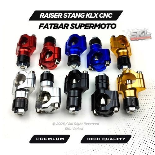 แฮนด์ Raiser สามารถใช้กับ Fatbar Supermoto cnc mount D-Tracker KLX150 KLX BF CRF150 CB150 XR150
