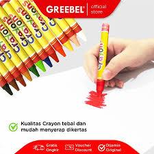GREEBEL WAX CRAYON 12C -24C