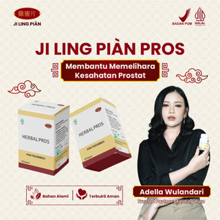 Ji Ling Pian Herbal Prostat Obat Atasi Nyeri Saat Kencing Melancarkan Kencing Mengatasi Pembengkakan Prostat