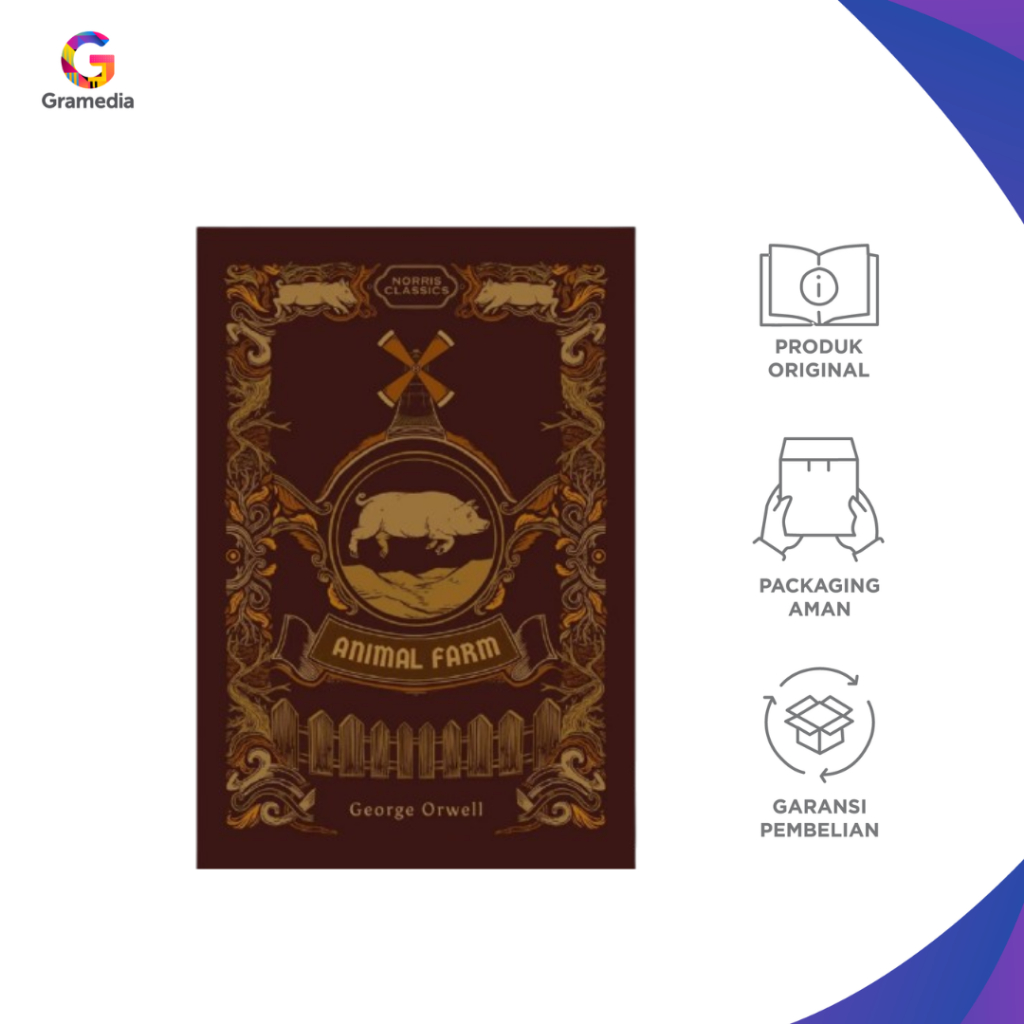 Gramedia Bogor - Animal Farm (HC) - หนังสือนอร์ริส