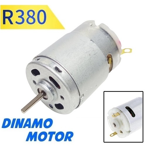 Dynamo RS-380 DC Motor DIY แรงบิดขนาดใหญ่ 26500Rpm รุ่นความเร็วสูง RS380 380