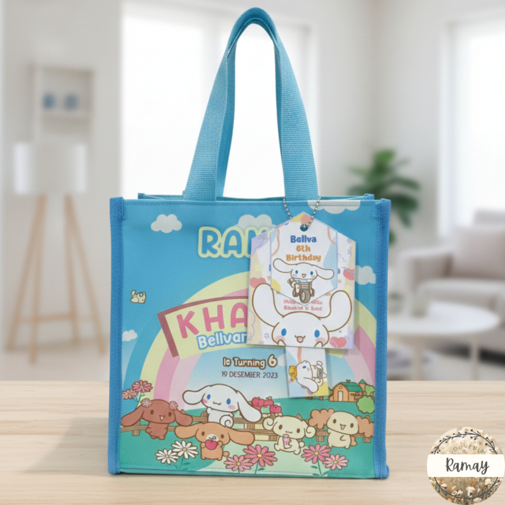 ERICA BAG UK.25x20x20 CUSTOM BIRTHDAY BAG/CUSTOM BIR/CUTE BAG ขายดีที่สุดพรีเมี่ยมฟรี NAME