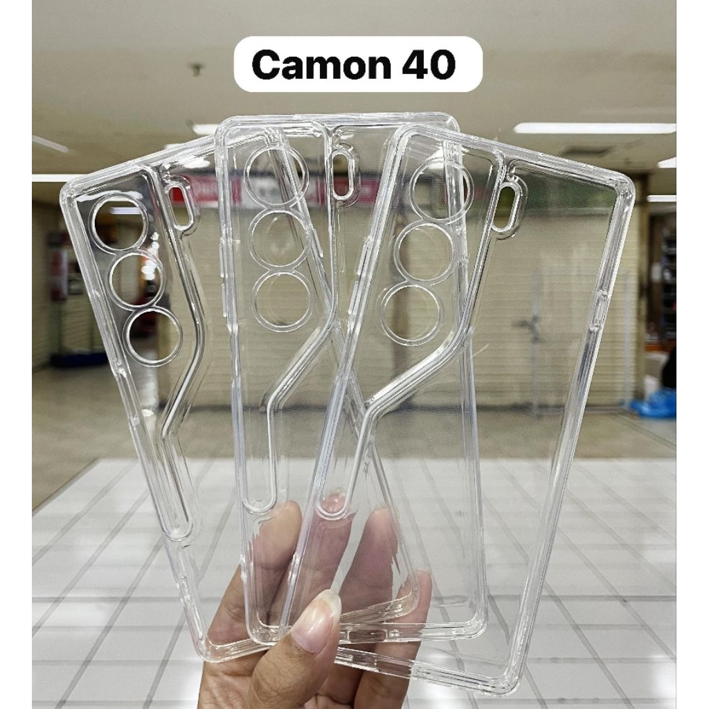 Case Space TPU Clear Techno Camon 40 4G [Clear HD 2MM Techno Camon 40pro] ซิลิโคนใส/Softcase All Pro