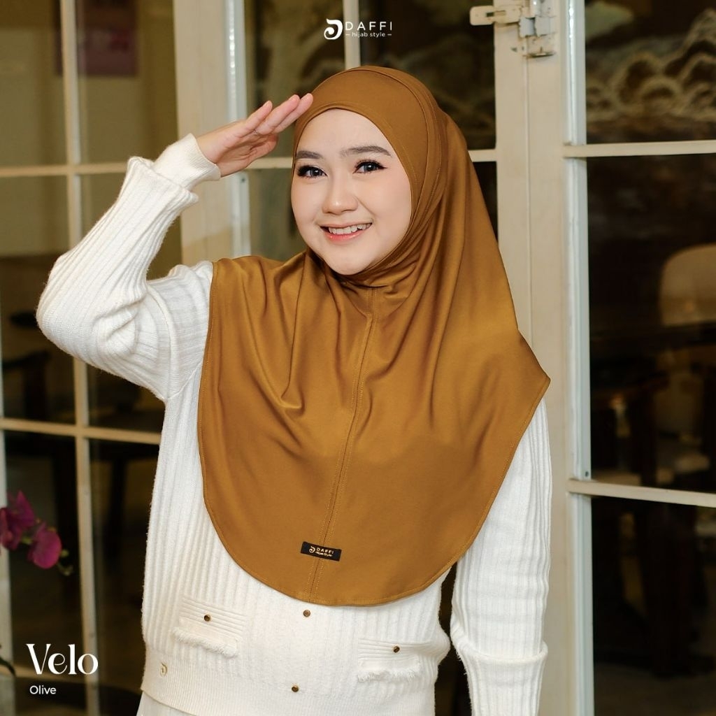 Daffi Instant Hijab Non Ped Velo Mom Original รุ่นใหม่ล่าสุด
