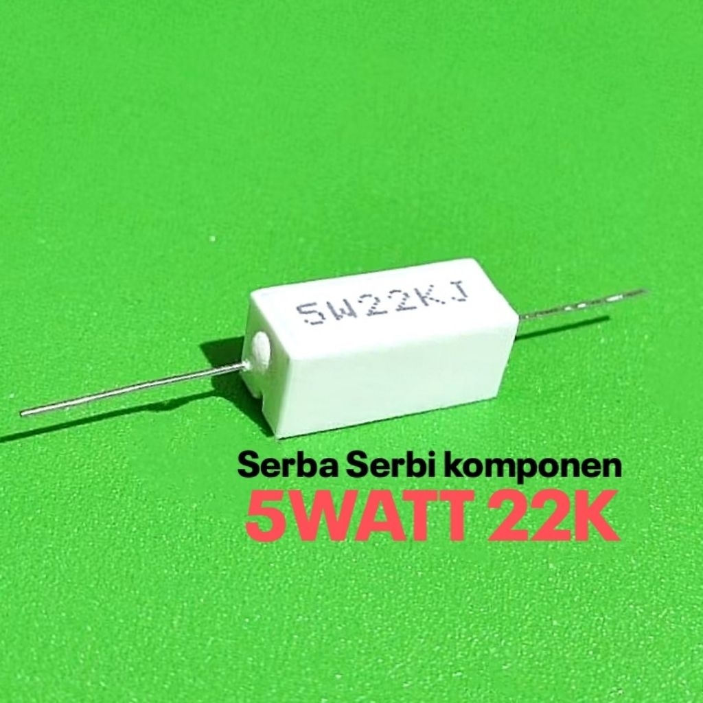 5WATT 2W 22K 2.2K KILO ROHS CHALK RESISTOR