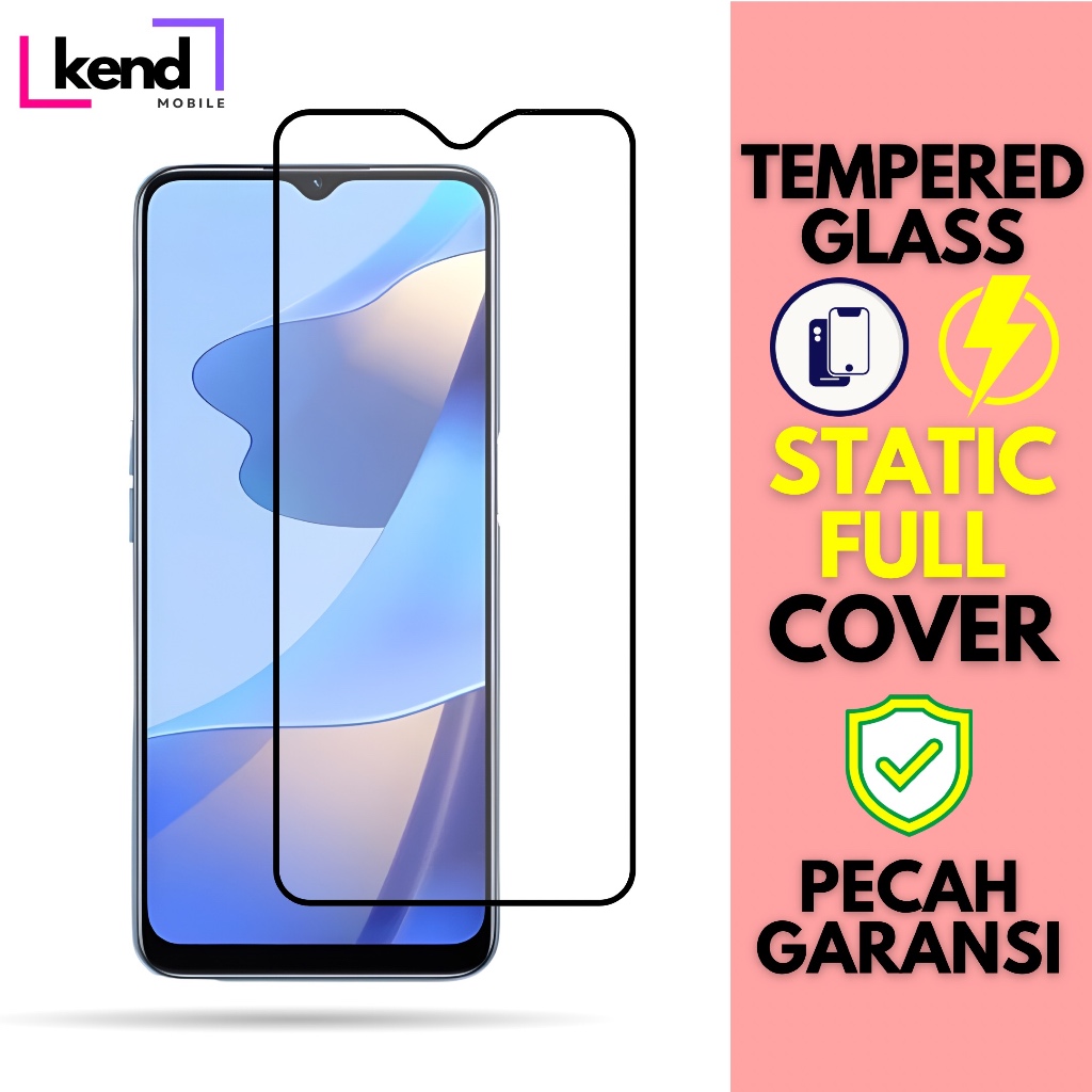 TEMPERED GLASS STATIC OPPO A5 A9 2020 A52 A33 A53 A54 A55 A16 A16E A16K A17 A17K A77SGUARD SCREEN AN