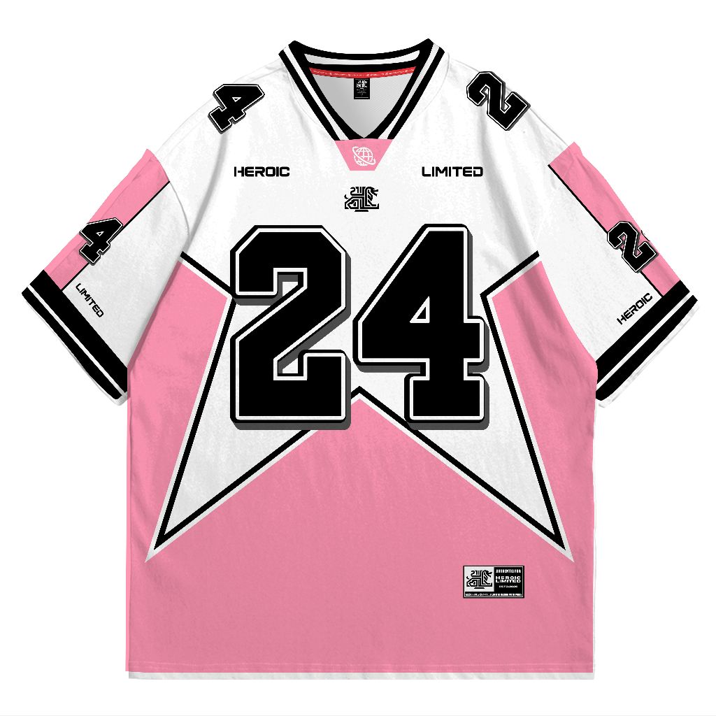 OVERSIZE JERSEY ORIGINAL HEROICLIMITED APRIL 24 - JERSEY NUMBER 24 OVERSIZE - DRYFIT JERSEY - เสื้อย