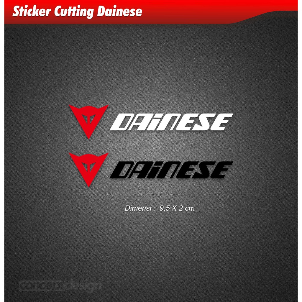 DAINESE สติ๊กเกอร์ตัดแดนิส