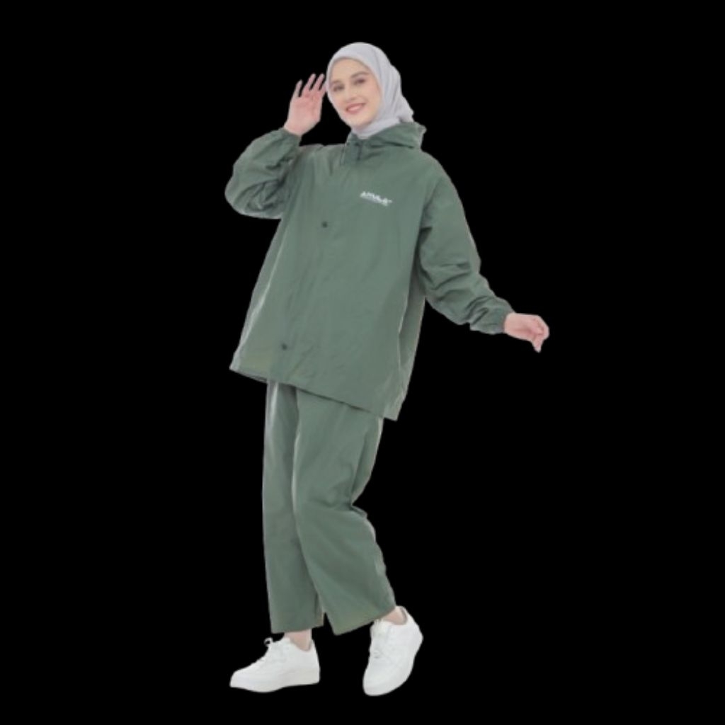 AKULA RAINCOAT MADE OF ANTI-SEEING PVC MATERIAL