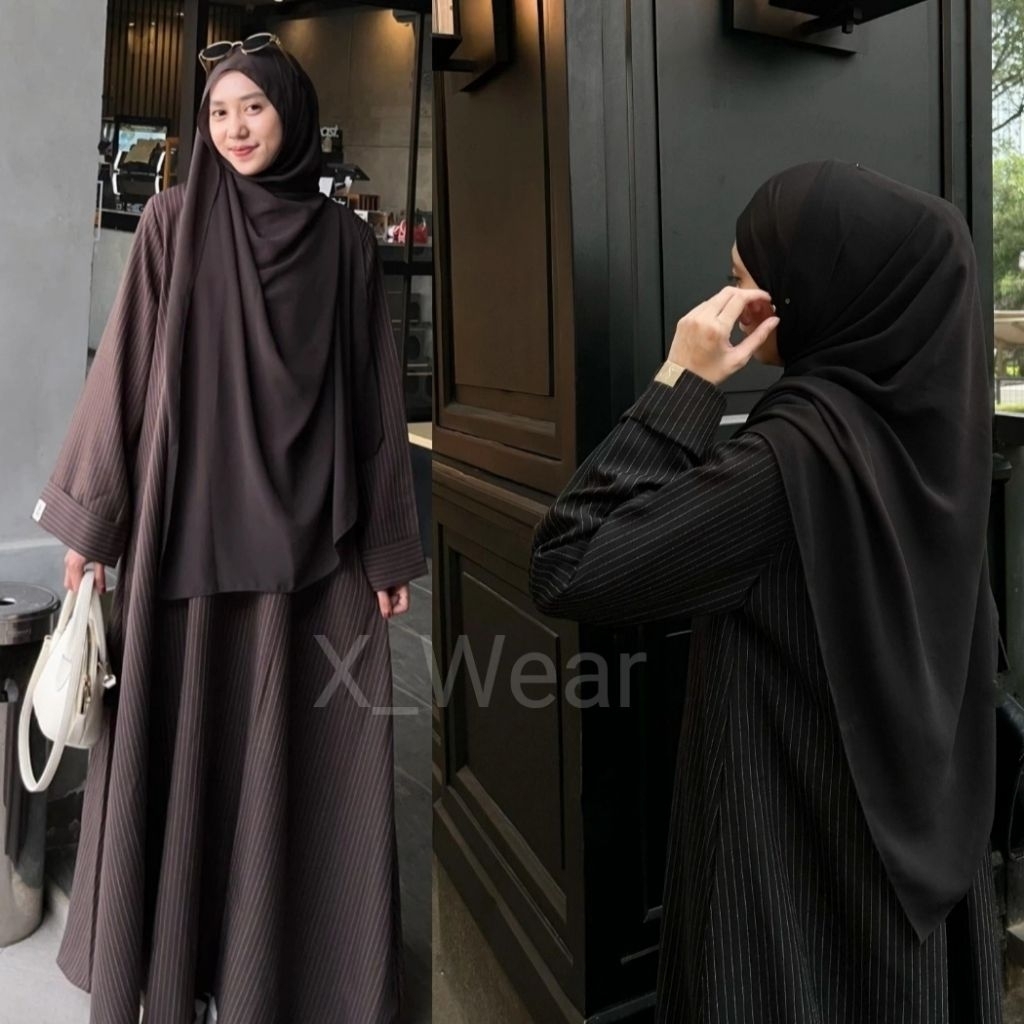 Khalila Abaya ลายพรีเมี่ยม Abaya ล่าสุด Eid Gamis 2026 Umarh และ Hajj Abaya