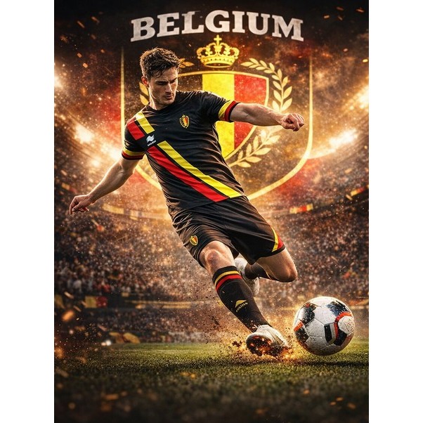BELGIUM Custom Jersey PILDUN 2026 - Cool BELGIAN Jersey 2026