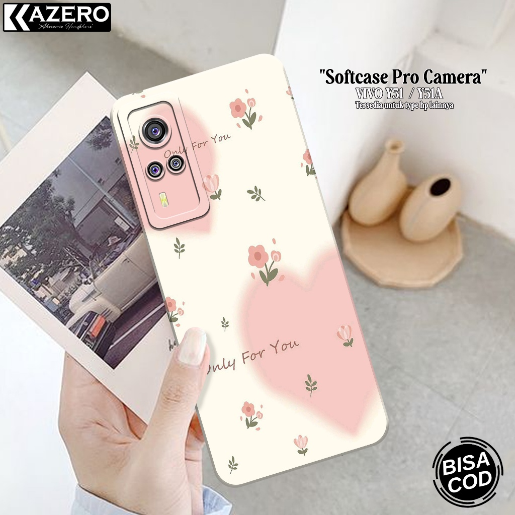 Softcase Hp VIVO Y51 / Y51A เคสแฟชั่นล่าสุด Aesthetic Case VIVO Y51 / Y51A เคสซิลิโคน Pro เคส VIVO Y