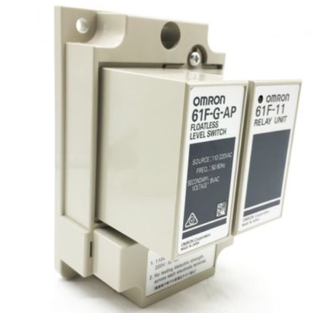 FLOATLESS LEVEL SWITCH ระบบควบคุมน้ํา WLC 1 ถัง 61F-G-AP AC110/220V OMRON MADE IN JAPAN ORIGINAL