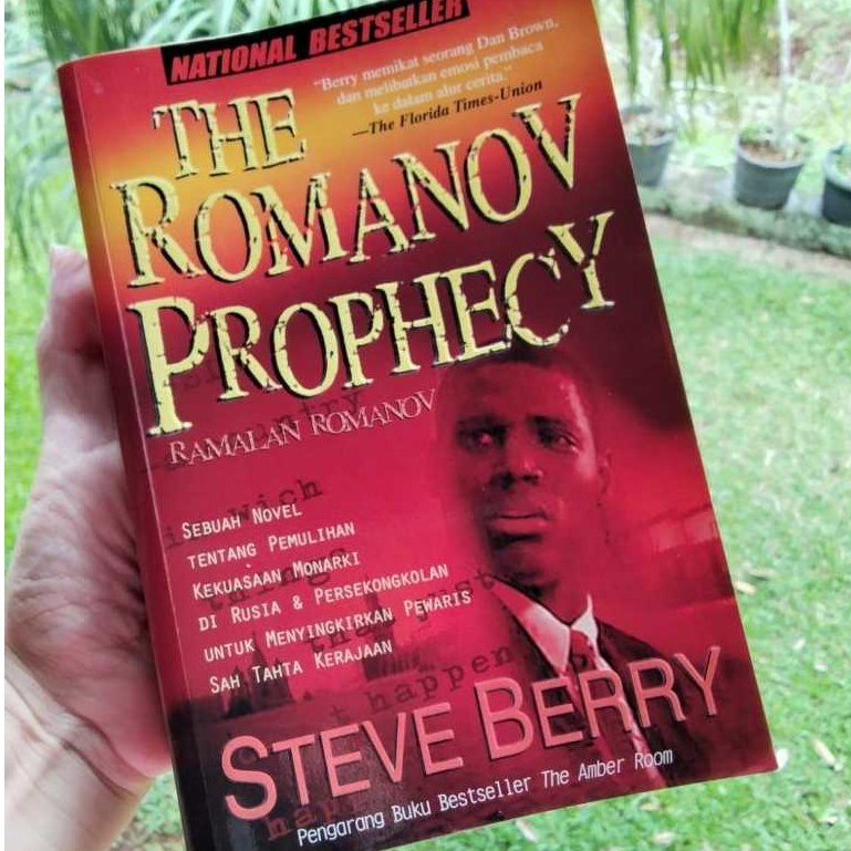 Steve Berry The Romanov Prophecy Fiction Thriller Novel Book แปลชาวอินโดนีเซีย Preloved